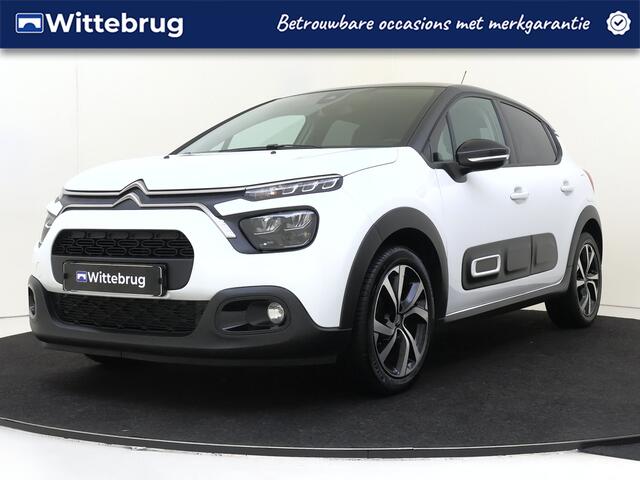 Citroen C3 1.2 PureTech Shine I NAVIGATIE I ACHTERUITRIJCAMERA I ZWART DAK I STOELVERWARMING I AMBINANCE WOOD I L.M. VELGEN I PARKEERSENSOREN ACHTER I