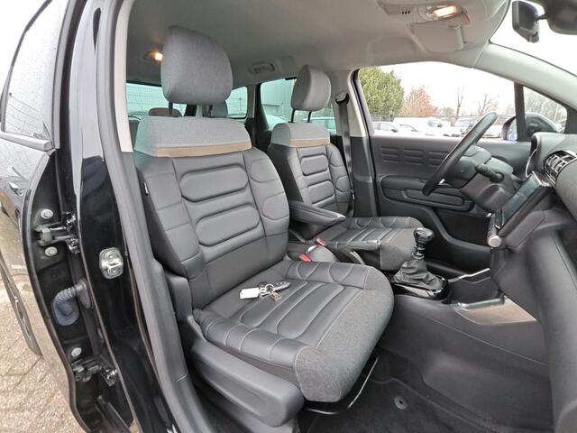 Citroen C3 Aircross 1.2 PureTech S&S Shine ALL-INRIJKLAARPRIJS/Camera/Navi/Lederen bekleding/Keyless/16"Velgen