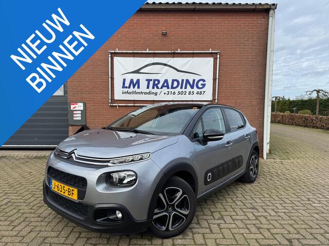 Citroen C3 1.2 PureTech Feel NAVI PDC LED NAP! 2 SLEUTELS + BOEKJES DISTRIBUTIE VERVANGEN!
