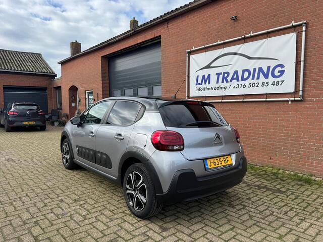 Citroen C3 1.2 PureTech Feel NAVI PDC LED NAP! 2 SLEUTELS + BOEKJES DISTRIBUTIE VERVANGEN!