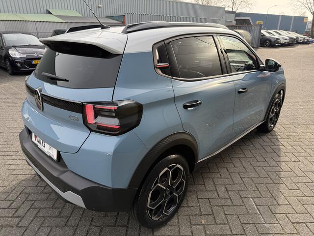 Citroen C3 Ë-C3 Max 113pk 44 kWh (Camera - 17'incl 4S - Navigatie - Automatische Airco - LED - Parkeersensoren - Apple Carplay)