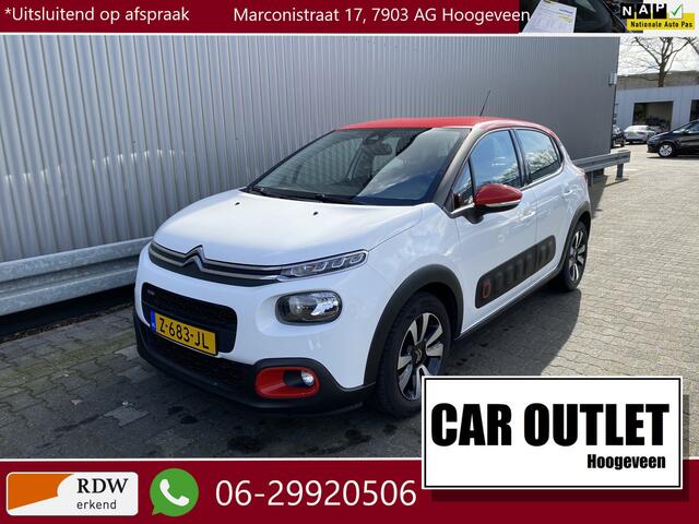 Citroen C3 1.2 PureTech Shine 111Dkm, Clima, Carplay, CC, Navi, PDC & Cam, LM, nw. APK - Inruil Mogelijk -
