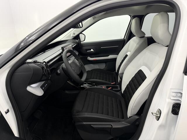 Citroen C3 Aircross 1.2 Hybrid 136 PK Max Camera, Half leder, Apple carplay, Cruise control, Rijstrook correctie, Lichtmetalen velgen, 2 jaar garantie