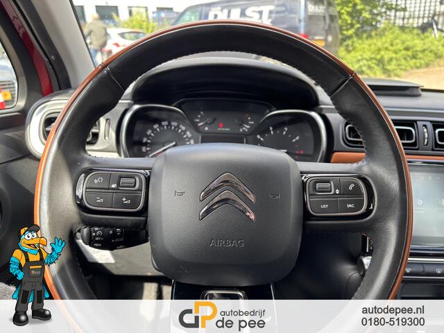 Citroen C3 1.2 PureTech Shine GARANTIE/CRUISE/CLIMA/CARPLAY/CAMERA/LICHTMETAAL/EL.RAMEN/KEYLESS rijklaarprijs!