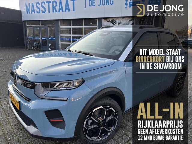 Citroen C3 1.2 Turbo 100pk Max ALL-IN RIJKLAARPRIJS/Navi/Camera/Duo-Tone/Apple Carplay/Trekhaak
