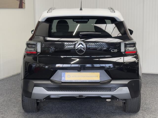 Citroen C3 1.2 TURBO 100PK MAX NIEUW MODEL 2025 50 STUKS OP VOORRAAD !!! NAVIGATIE CRUISE CONTROL CLIMATE CONTROL APPLE CARPLAY/ANDROID RIJSTROOKSENSOREN ACHTERUITRIJCAMERA ZEER MOOI !!