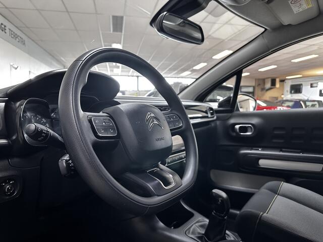 Citroen C3 1.2 PureTech S&S Feel Edition /Apple + Android /Lane Assist /Navi /Climat /Cruise /Elek. pakket /Bluetooth /Regensensor /Multi. LEDER Stuur /Isofix /PDC /LED Dagrijverl.