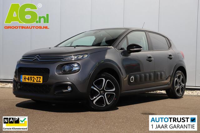 Citroen C3 1.2 PureTech Feel NIEUWE DB RIEM! Navigatie Carplay Android Clima Cruise Rijstrooksensor Parkeersensor
