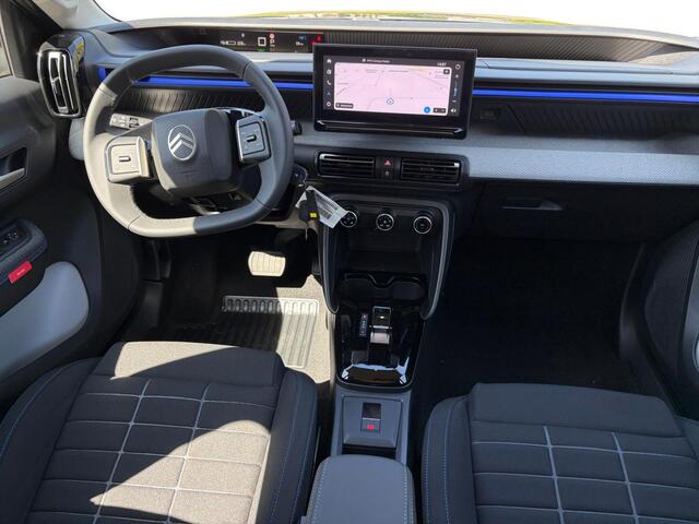 Citroen C3 Ë-C3 CARGO Plus 113pk Comfort Range 44 kWh | Kofferbak omgebouwd tot laadruimte | 8 jaar garantie | NAVI | Multimedia | Apple Carplay | Android Auto | Stuurwielbediening | Safety Pack | Parkeersensoren achter | ECO LED verlichting | van ¤24.022 voor ¤21.0