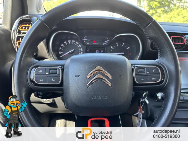 Citroen C3 Aircross 1.2 PureTech S&S Shine GARANTIE/AUTOMAAT/CRUISE/CARPLAY/AIRCO/PDC/LICHTMETAAL rijklaarprijs!