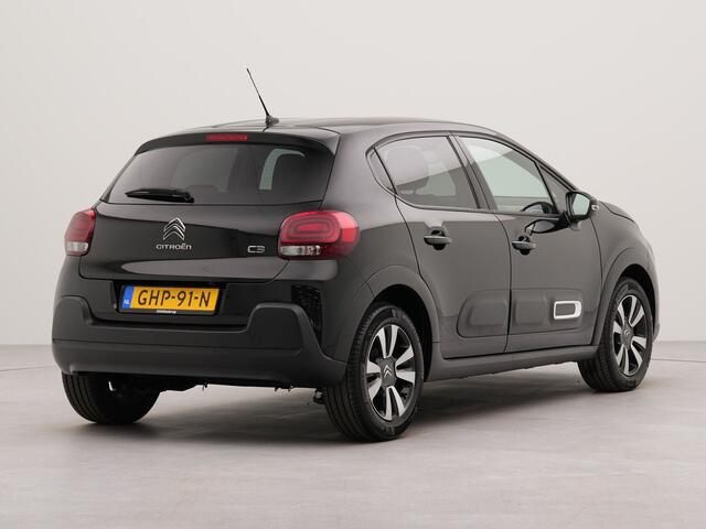 Citroen C3 1.2 PureTech Max | Apple Carplay | Navigatie | Achteruitrij camera | Parkeersensoren achter | Voorstoelen verwarmd | Connected services | Bluetooth | Cruise control | Armsteun bestuurdersstoel |