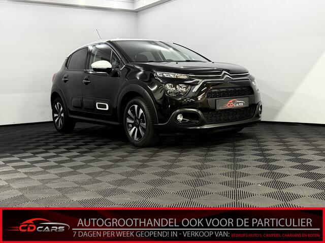 Citroen C3 1.2 PureTech Shine Clima, Navi, Parkeersensoren, Keyless start, Cruise control, Lichtmetalen velgen, Apple carplay
