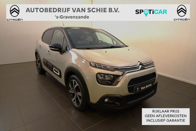 Citroen C3 PT 110 Shine Amb Wood int | Carplay | Trekhaak | 17"