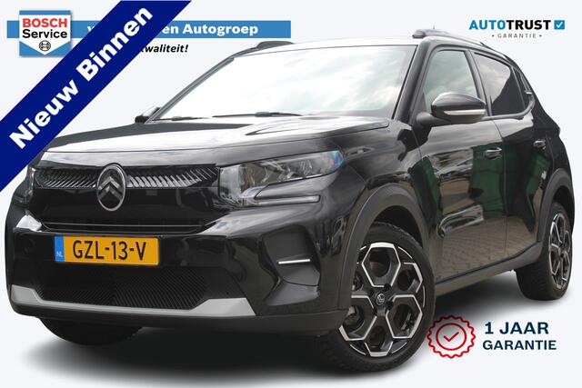 Citroen C3 Ë-C3 Max 113pk 44 kWh | Incl. 12 maanden garantie | Cruise control | Bluetooth | Apple Carplay/ Android Auto | Climate control | Parkeersensoren | Parkeercamera | Navigatie |