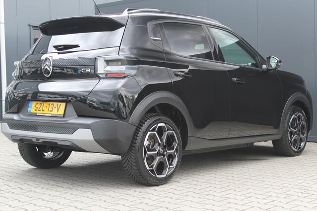 Citroen C3 Ë-C3 Max 113pk 44 kWh | Incl. 12 maanden garantie | Cruise control | Bluetooth | Apple Carplay/ Android Auto | Climate control | Parkeersensoren | Parkeercamera | Navigatie |