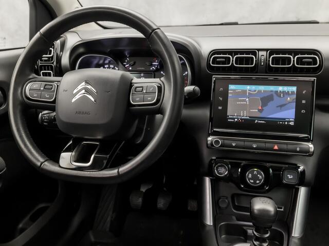 Citroen C3 Aircross 1.2 PureTech S&S Deluxe (PANORAMADAK, APPLE CARPLAY, GROOT NAVI, GETINT GLAS, 360 CAMERA, KEYLESS, SPORTSTOELEN, PARKEERSENSOREN, LM VELGEN, CRUISE, NIEUWSTAAT)