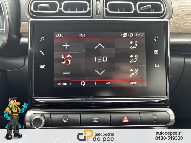 Citroen C3 1.2 PureTech Shine GARANTIE/AUTOMAAT/NW. DISTRI/CARPLAY/CLIMA/CRUISE/PDC V+A/CAMERA rijklaarprijs!