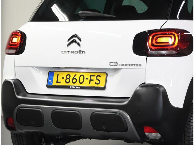 Citroen C3 Aircross 130PK Shine | 1ste eigenaar | AppleCarplay/AndroidAuto | AUTOMAAT | Stoelverwarming | Parkeersensoren | Navigatie | Climate Control | Cruise Control | AUTOMAAT | Isofix | Privacy Glass | Two-Tone |