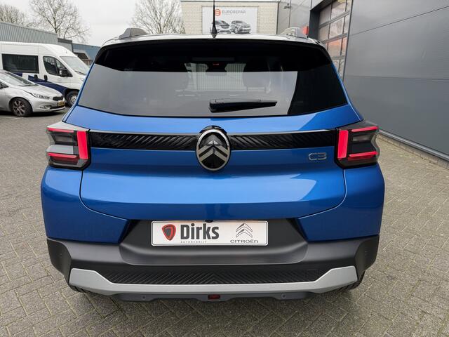 Citroen C3 100pk Max (Camera - LED - Automatische Airco - Navigatie - Apple Carplay - Draadloos laden - Lichtmetalen velgen 17" )