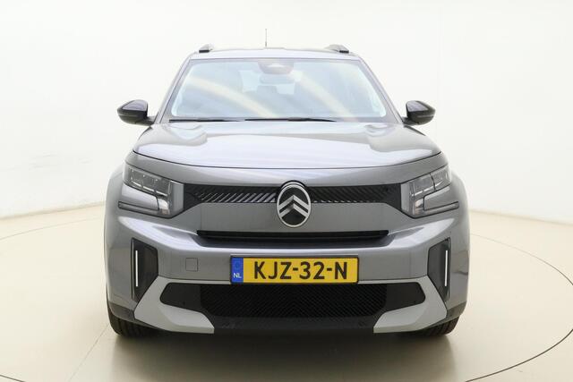 Citroen C3 Ë-C3 Aircross Max 113pk Extended Range 54 kWh | stoelverwarming | Apple/Android carplay | Navigatie | Achteruitrijcamera | Geluidsisolerend glas | 11kw laadkabel | Dodehoekdetectie | Regensensor | Stuurbediening Voor/Achter parkeersensoren