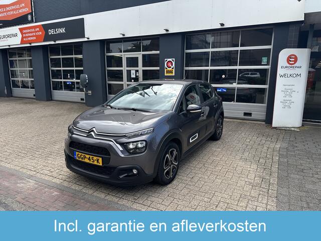 Citroen C3 1.2 PureTech Feel All-in Prijs Airco/Cruise/Parkeersens a/Apple CarPlay/Android Auto Eurorepar