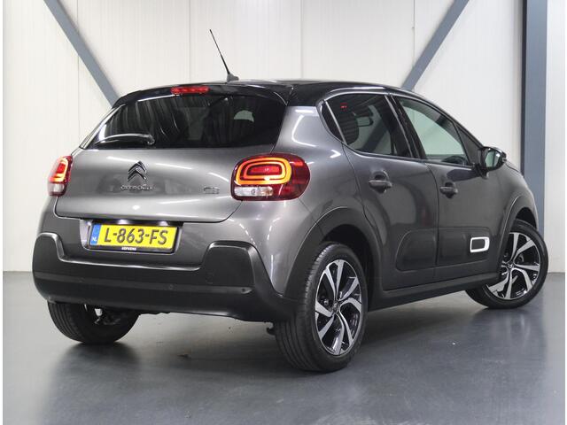Citroen C3 110PK Shine | 1ste eigenaar | Camera | Armsteun | AppleCarPlay/AndroidAuto | Climate control | Cruise Control | AUTOMAAT | Navigatie | 17"LMV | Isofix | Privacy Glass | Parkeersensoren | Two-Tone |