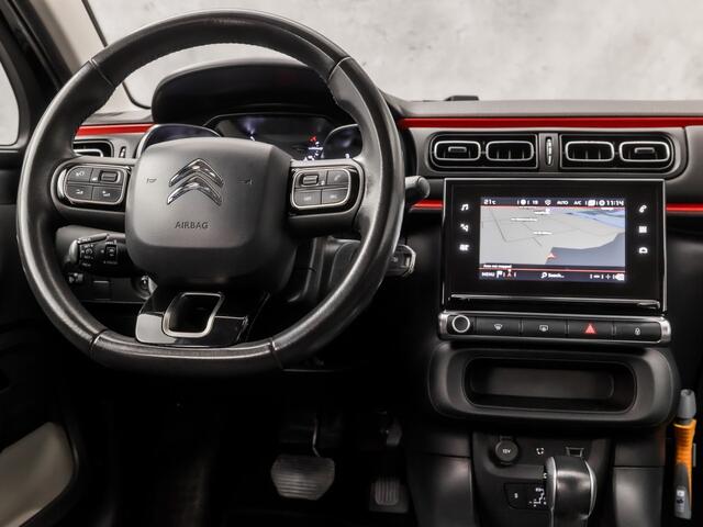 Citroen C3 1.2 PureTech S&S Shine Automaat (APPLE CARPLAY, GROOT NAVI, CAMERA, GETINT GLAS, SPORTSTOELEN, LM VELGEN, CRUISE, NIEUWE APK, NIEUWSTAAT)
