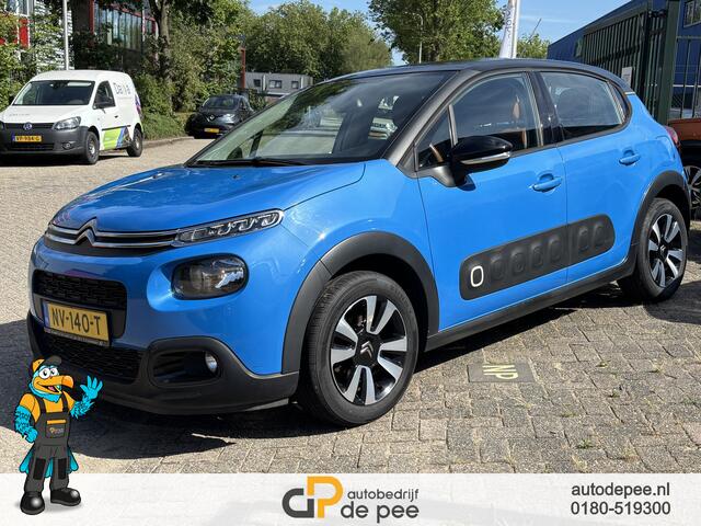 Citroen C3 1.2 PureTech S&S Shine GARANTIE/CLIMA/CRUISE/CAMERA/PDC/LICHTMETAAL rijklaarprijs!