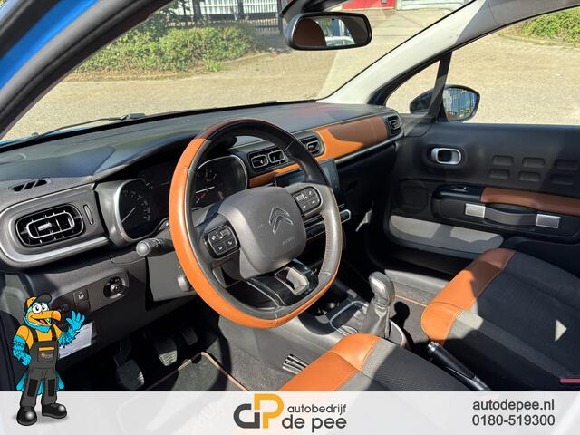 Citroen C3 1.2 PureTech S&S Shine GARANTIE/CLIMA/CRUISE/CAMERA/PDC/LICHTMETAAL rijklaarprijs!