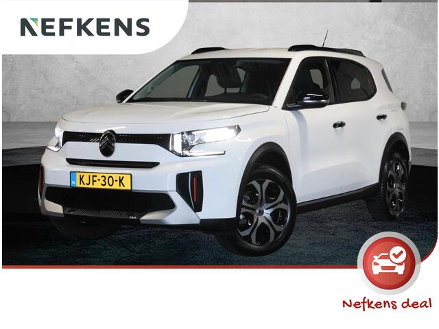 Citroen C3 Aircross 1.2 Hybrid 145PK Plus | 1ste eigenaar | AppleCarplay/AndroidAuto | Armsteun | LED | Camera | Climate Control | Cruise Control | Isofix | Privacy Glass | Parkeersensoren | DAB Radio |
