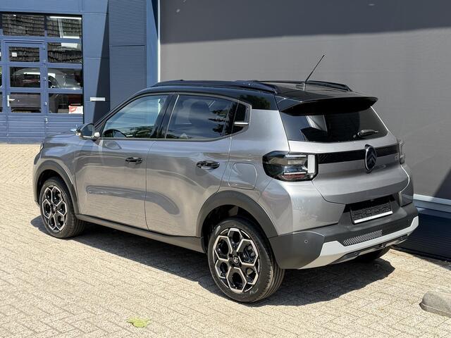 Citroen C3 1.2 Hybrid 110pk Max Automaat | Nieuwe Auto | Tot 8 Jaar Garantie | Advanced Comfort Stoelen | Full LED Verlichting | Navigatie | Camera | Hoge Zitpositie | Parkeersensoren | Hybride Rijden Zonder Stekker | Two-Tone | Lichtmetalen Velgen |