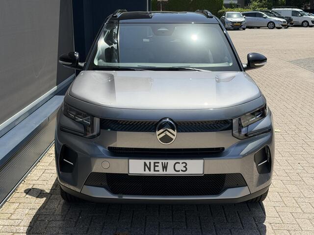 Citroen C3 1.2 Hybrid 110pk Max Automaat | Nieuwe Auto | Tot 8 Jaar Garantie | Advanced Comfort Stoelen | Full LED Verlichting | Navigatie | Camera | Hoge Zitpositie | Parkeersensoren | Hybride Rijden Zonder Stekker | Two-Tone | Lichtmetalen Velgen |