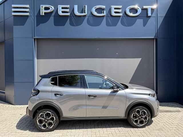 Citroen C3 1.2 Hybrid 110pk Max Automaat | Nieuwe Auto | Tot 8 Jaar Garantie | Advanced Comfort Stoelen | Full LED Verlichting | Navigatie | Camera | Hoge Zitpositie | Parkeersensoren | Hybride Rijden Zonder Stekker | Two-Tone | Lichtmetalen Velgen |