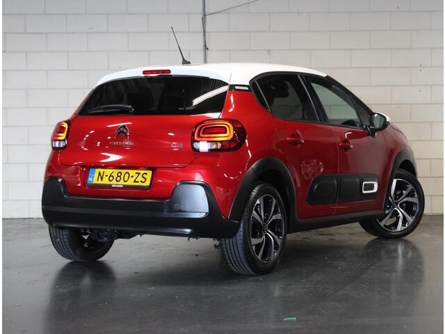 Citroen C3 110PK Shine | 1ste eigenaar | AppleCarplay/AndroidAuto | Dodehoekdetectie | Camera | Parkeersensoren VOOR + Achter | Navigatie | AUTOMAAT | LEER/Stof | Isofix | Privacy Glass | Parkeersensoren |