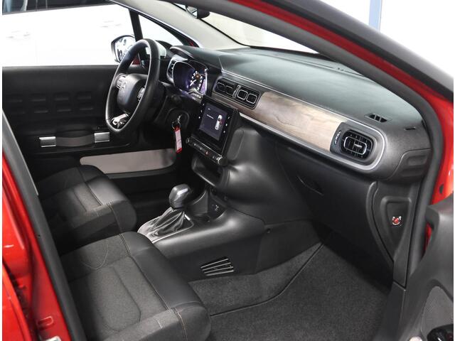 Citroen C3 110PK Shine | 1ste eigenaar | AppleCarplay/AndroidAuto | Dodehoekdetectie | Camera | Parkeersensoren VOOR + Achter | Navigatie | AUTOMAAT | LEER/Stof | Isofix | Privacy Glass | Parkeersensoren |