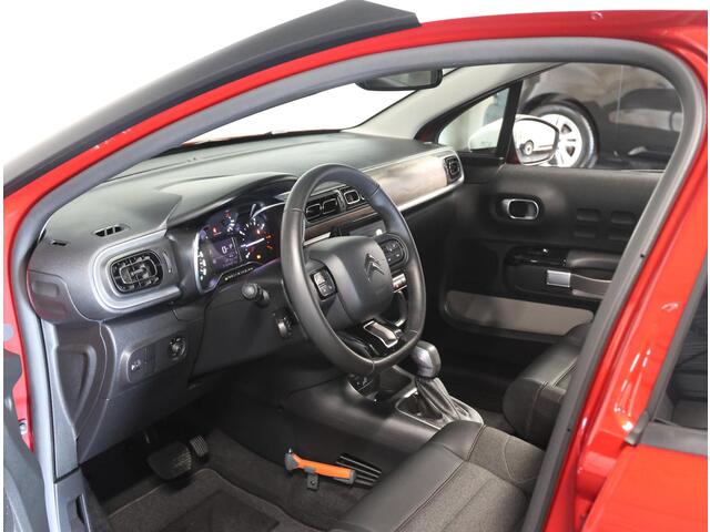 Citroen C3 110PK Shine | 1ste eigenaar | AppleCarplay/AndroidAuto | Dodehoekdetectie | Camera | Parkeersensoren VOOR + Achter | Navigatie | AUTOMAAT | LEER/Stof | Isofix | Privacy Glass | Parkeersensoren |