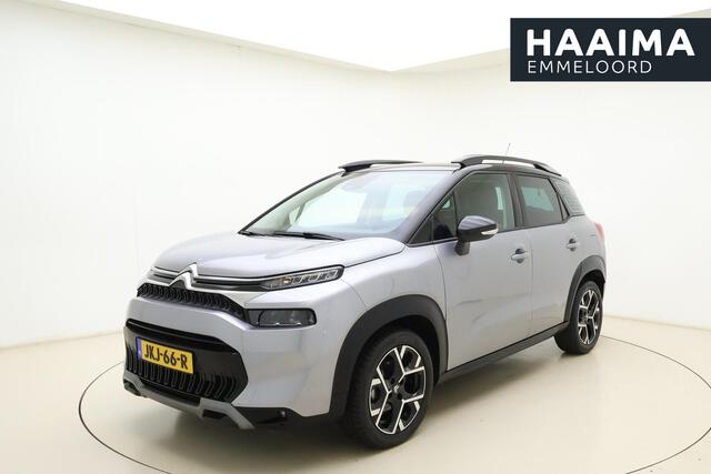Citroen C3 Aircross 1.2T 110pk MAX | Climate & Cruise Control | Navigatie | Achteruitrijd Camera | Lichtmetalen velgen | Keyless | Dakrails | Cruise control