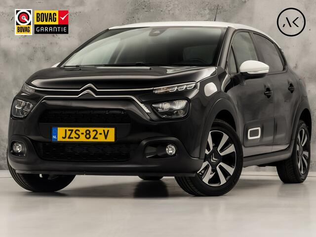 Citroen C3 1.2 PureTech Shine Automaat (APPLE CARPLAY, GROOT NAVI, CAMERA, LEDER, STOELVERWARMING, SPORTSTOELEN, GETINT GLAS, CRUISE, NIEUWSTAAT)