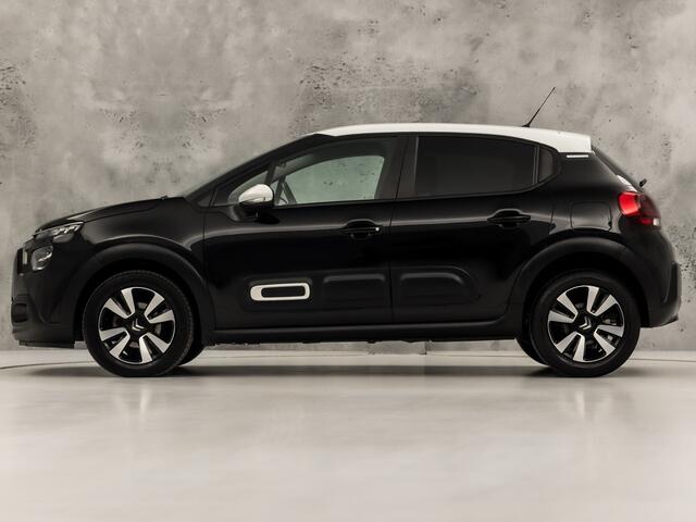 Citroen C3 1.2 PureTech Shine Automaat (APPLE CARPLAY, GROOT NAVI, CAMERA, LEDER, STOELVERWARMING, SPORTSTOELEN, GETINT GLAS, CRUISE, NIEUWSTAAT)