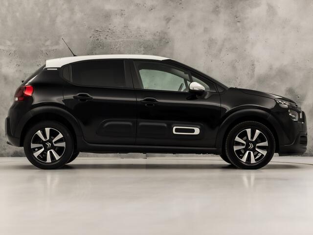 Citroen C3 1.2 PureTech Shine Automaat (APPLE CARPLAY, GROOT NAVI, CAMERA, LEDER, STOELVERWARMING, SPORTSTOELEN, GETINT GLAS, CRUISE, NIEUWSTAAT)