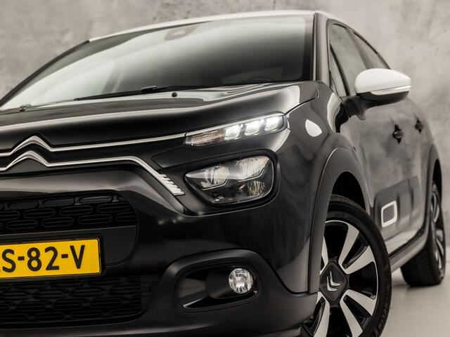 Citroen C3 1.2 PureTech Shine Automaat (APPLE CARPLAY, GROOT NAVI, CAMERA, LEDER, STOELVERWARMING, SPORTSTOELEN, GETINT GLAS, CRUISE, NIEUWSTAAT)
