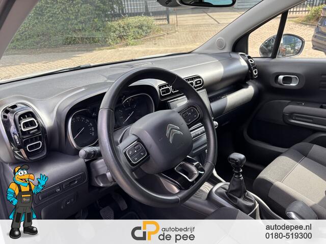 Citroen C3 Aircross 1.2 PureTech S&S Shine GARANTIE/CRUISE/CLIMA/CARPLAY/PARKEERSENS. V+A/CAMERA/KEYLESS/LICHTMETAAL rijklaarprijs!