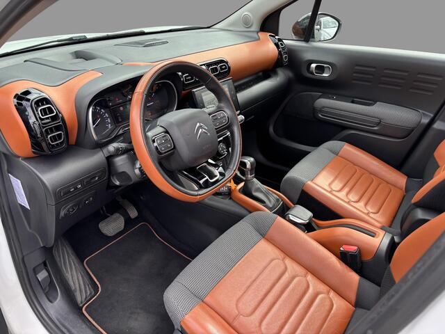 Citroen C3 Aircross 1.2 PureTech 110PK S&S Shine , Automaat, Schuifdak, Half Leder, Zwart Dak, Navi, Apple, Cruise, Camera, HiFi, LMV 17 Inch, All Season