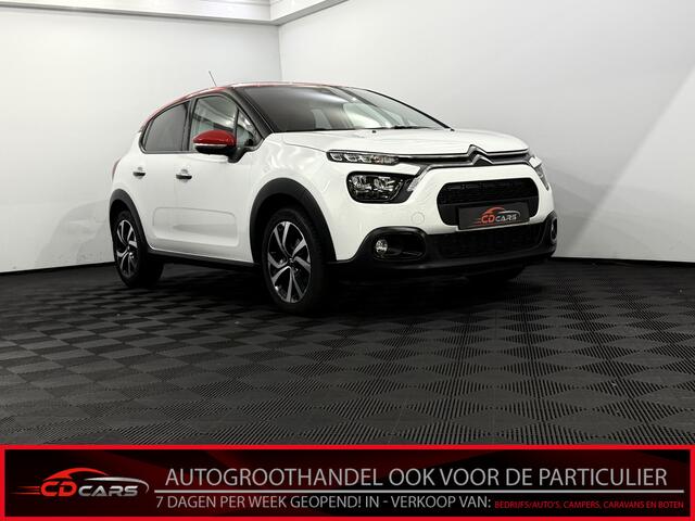 Citroen C3 1.2 PureTech Feel Camera, Navi, Keyless start, Cruise control, Apple carplay, Lichtmetalen velgen, Clima