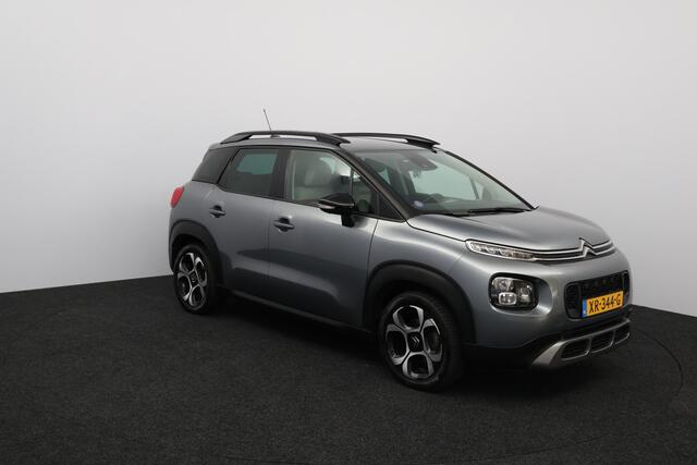 Citroen C3 Aircross 1.2 PureTech S&S Shine/ D-riem Verv 92.000KM!/ Trekhaak/ 17''LMV/ Apple+android/ Clima/ Navi/ Cruise/ Bluetooth/ Multi.LEDER.Stuur/ Elek.pakket/ Isofix/ PDC Achter.