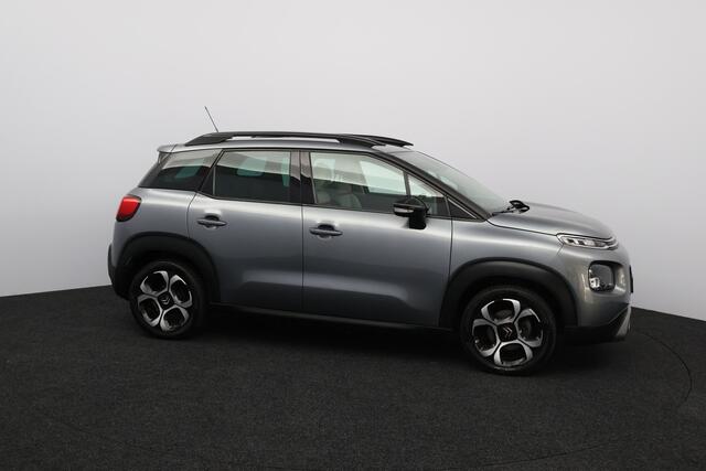 Citroen C3 Aircross 1.2 PureTech S&S Shine/ D-riem Verv 92.000KM!/ Trekhaak/ 17''LMV/ Apple+android/ Clima/ Navi/ Cruise/ Bluetooth/ Multi.LEDER.Stuur/ Elek.pakket/ Isofix/ PDC Achter.