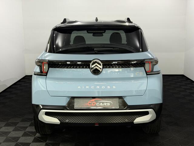 Citroen C3 Aircross 1.2 Hybrid 145pk Max Camera, Navi, Apple carplay, Rijstrook correctie, Cruise control adaptief, Lichtmetalen velgen