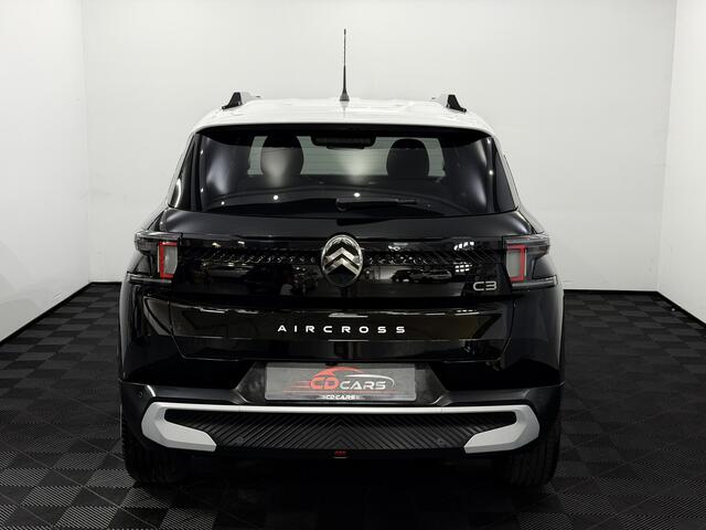 Citroen C3 Aircross 1.2 Hybrid 145pk Max Camera, Navi, Apple carplay, Rijstrook correctie, Cruise control adaptief, Lichtmetalen velgen