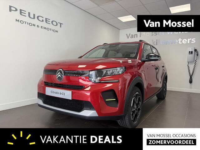 Citroen C3 Ë-C3 Max 113pk Comfort Range 44 kWh | Navigatie | Apple Carplay/Android Auto | Acteruitrijcamera |