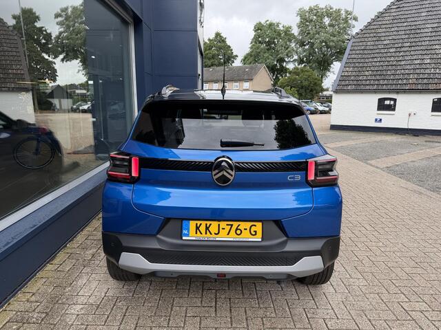 Citroen C3 1.2 Hybrid 110 PK Max | Automaat | Nieuwe Auto | Tot 8 Jaar Garantie | Advanced Comfort Stoelen | Navigatie | Full LED Verlichting | Navigatie | Camera | Hoge Zitpositie | Parkeersensoren | Hybride Rijden Zonder Stekker | Two-Tone | Lichtmetalen Velgen |